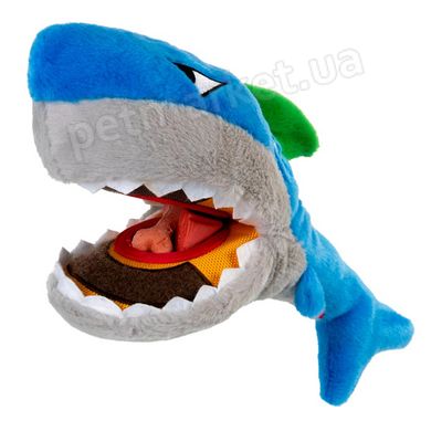 GiGwi Trick'O'Treats Акула - іграшка для ласощів для собак, 30 см Petmarket