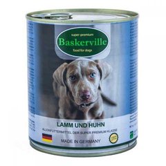 Baskerville ЯГНЯ/ПІВЕНЬ - консерви для собак - 800 г % Petmarket