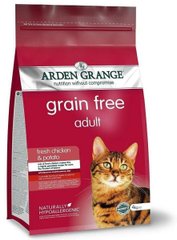 Arden Grange ADULT CAT Сhicken & Potato - беззерновий корм для кішок (курка/картопля) - 4 кг Petmarket