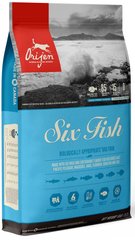 Orijen SIX FISH Dog - корм для собак та цуценят всіх порід - 11,4 кг % Petmarket