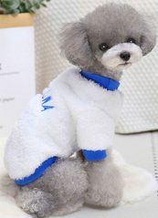 Dobaz Arizona хутряний светр для собак - S, Білий % Petmarket
