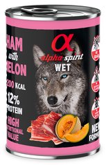 Alpha Spirit Ham & Melon - консерви для собак (шинка/диня) - 400 г Petmarket