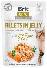 Brit Care Треска/Форель - влажный корм для кошек, 85 г Petmarket