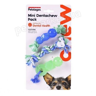 Petstages DENTACHEW Mini - Дентачью - набір іграшок для дрібних собак і цуценят Petmarket