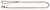 Collar WauDog SOFT - шкіряний круглий поводок-зашморг для собак - 183 см/13 мм, Коричневий Petmarket