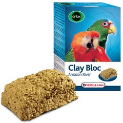 Versele-Laga Orlux Clay Bloc Amazon River - минеральный блок с глиной для крупных попугаев Petmarket