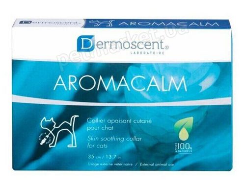 Dermoscent AROMACALM - заспокійливий нашийник для котів - 35 см % Petmarket