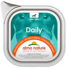 Almo Nature Daily Телятина/морква вологий корм для собак - 100 г Petmarket