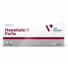 VetExpert HEPATIALE Forte - таблетки для поліпшення функцій печінки собак і кішок % Petmarket