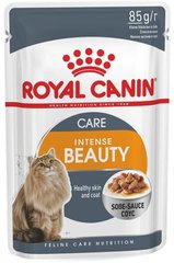Royal Canin INTENSE BEAUTY in Gravy (шматочки в соусі) - вологий корм для красивої шерсті кішок - 85 г % Petmarket