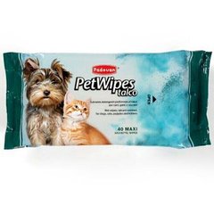 Padovan PET WIPES TALCO - вологі серветки для собак і кішок - 40 шт. Petmarket
