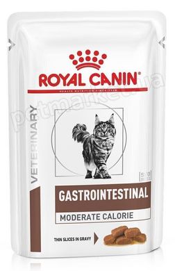 Royal Canin GASTRO INTESTINAL Moderate Calorie - вологий лікувальний корм для кішок при порушенні травлення - 85 г % Petmarket
