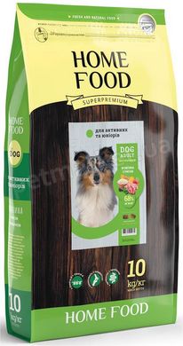 Home Food ADULT Medium-Maxi Ягня/рис - корм для активних собак та юніорів середніх/великих порід - 10 кг % Petmarket