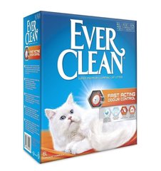 Ever Clean FAST ACTING Odour Control - Швидка дія - комкуючий наповнювач для котячого туалету - 10 л % Petmarket