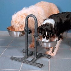 Trixie DOG BAR - стойка с регулируемыми мисками для собак % Petmarket