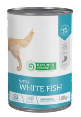 Nature's Protection with White Fish вологий корм з білою рибою для собак - 400 г Petmarket