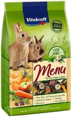 Vitakraft MENU - корм для кроликів - 3 кг % Petmarket