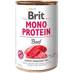 Brit MONO PROTEIN Beef - консерви для собак (яловичина) - 400 г. Petmarket