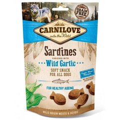 Carnilove Dog SARDINES ENRICHED With WILD GARLIC Semi Moist - лакомство для собак (сардина/черемша) Petmarket