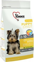 1st Choice PUPPY Toy & Small Breeds - корм для щенков миниатюрных и мелких пород - 2,72 кг % СРОК 31.07.22 Petmarket