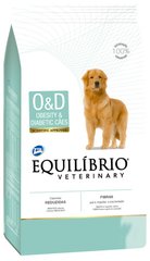 Equilibrio Veterinary OBESITY & DIABETIC - корм для собак при цукровому діабеті та ожирінні, 7,5 кг Petmarket
