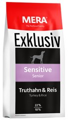 Mera Exklusiv Sensitive Senior корм для чувствительных собак пожилого возраста (индейка/рис), 15 кг Petmarket