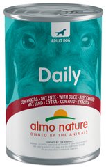 Almo Nature Daily Утка - влажный корм для собак, 400 г Petmarket