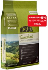 Acana GRASSLANDS Dog - корм для собак та цуценят всіх порід (ягня/качка/риба) - 11,4 кг Petmarket
