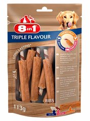 8in1 TRIPLE FLAVOUR Реберця - ласощі для собак Petmarket
