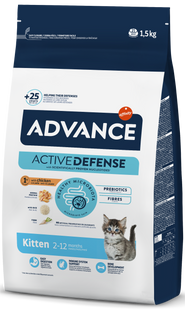 Advance KITTEN - корм для кошенят - 1,5 кг Petmarket