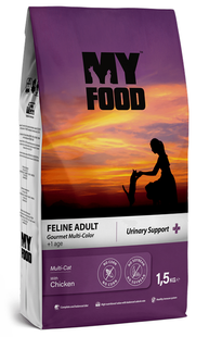 MyFood Cat Gourmet Urinary Support Chicken - корм для здоровья мочевыделительной системы кошек (курица) Petmarket