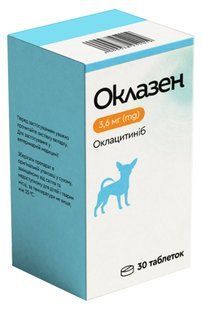 Оклазен 3,6 мг &ndash; таблетки от зуда для собак &ndash; 30 табл. Petmarket