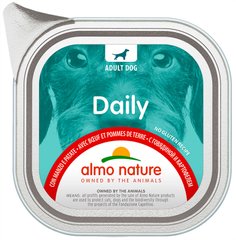 Almo Nature Daily Яловичина/картопля вологий корм для собак - 100 г Petmarket