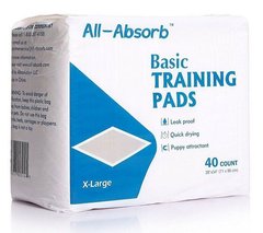 All Absorb BASIC - одноразові пелюшки для собак - 71х86 см, 40 шт. Petmarket