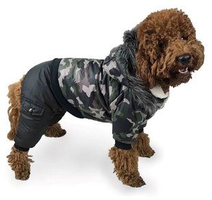 Dogs Bomba MILITARY зимовий комбінезон на хутрі для собак, №4 Petmarket