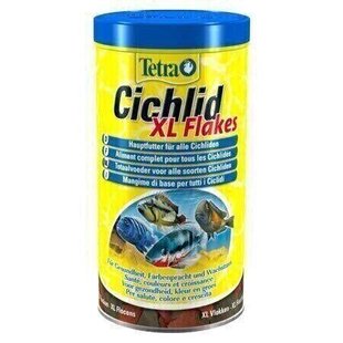 Tetra CICHLID XL Flakes - корм для цихлид крупные хлопья - 10 л Petmarket