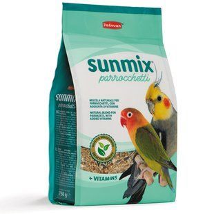 Padovan Sunmix Parrocchetti - Падован - комплексний корм для великих птахів - 850 г Petmarket