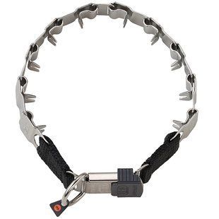 Sprenger NECK-TECH SPORT Stainless - пластинчастий строгий нашийник з замком ClicLock для собак - 60 см Petmarket