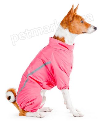 Collar КОМБІНЕЗОН-ДОЩОВИК для собак середніх і великих порід - Рожевий, L72 Petmarket