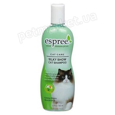 Espree SILKY SHOW Cat - выставочный шампунь с протеинами шелка - косметика для кошек Petmarket