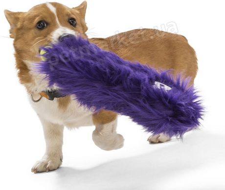 West Paw CUSTER - Кастер - плюшевая игрушка для собак - 26 см, фиолетовый Petmarket