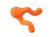 West Paw TIZZI - Тиззи для лакомств - прочная игрушка для собак, 18 см, оранжевый Petmarket