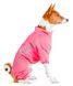 Collar КОМБИНЕЗОН-ДОЖДЕВИК для собак средних и крупных пород - Розовый, L72