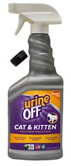 TropiClean Urine Off - спрей для удаления органических пятен и запахов кошек и котят Petmarket