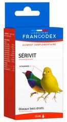 Francodex Serivit - комплексна вітамінна добавка для птахів - 15 мл Petmarket