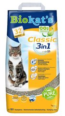 Biokat's CLASSIC 3in1 - наповнювач для котячого туалету - 18 л Petmarket