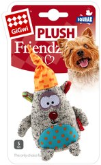 GiGwi Plush Friendz Мишка - мягкая игрушка для собак, 10 см Petmarket