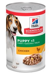 Hill's Science Plan PUPPY Chicken - влажный корм для щенков, беременных и кормящих собак (курица) - 370 г Petmarket