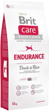 Brit Care ENDURANCE - корм для собак з підвіщеними фізичними навантаженостями (качка/рис) - 3 кг Petmarket