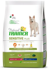 Trainer Natural SENSITIVE PLUS Adult Medium & MAXI with Rabbit - корм для собак средних и крупных пород (кролик) - 12 кг Petmarket